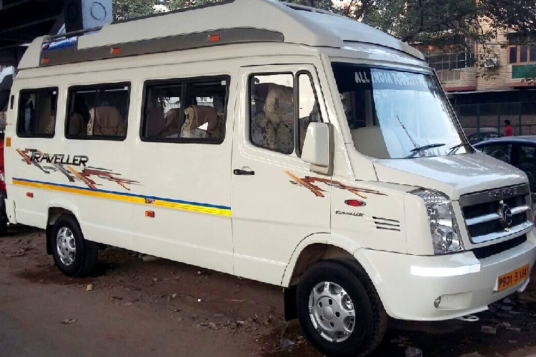 12 Seater Tempo Traveller booking